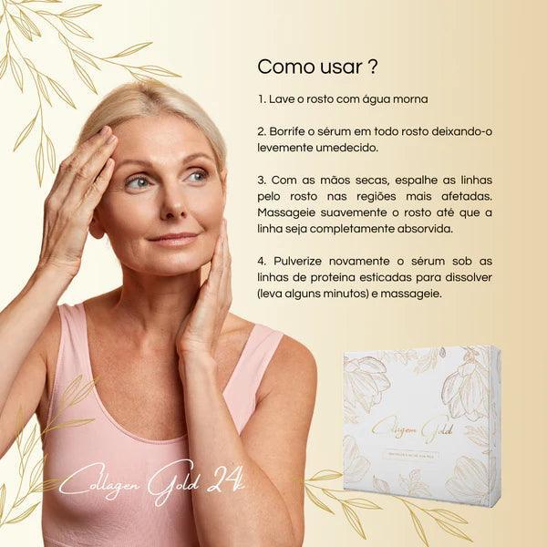 CollagenGold 24K - Tiquinho Mais Jovem - Tiquinho De Cada