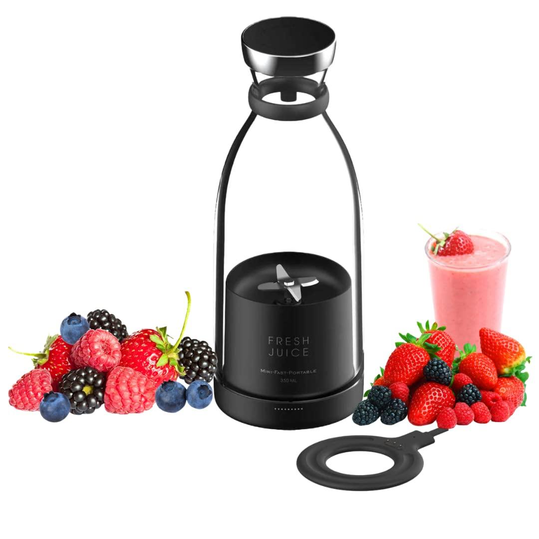 Liquidificador-Portátil-Fresh-Juice-Tiquinho-De-Cada-fitness-academia-suplemento-original-black